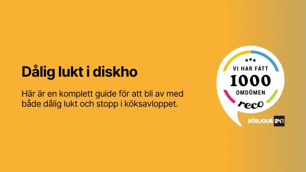 Dalig lukt i diskho