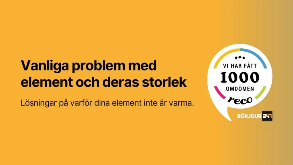 Vanliga problem med element och deras storlek