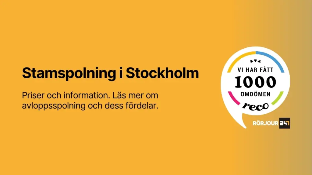 Stamspolning i Stockholm