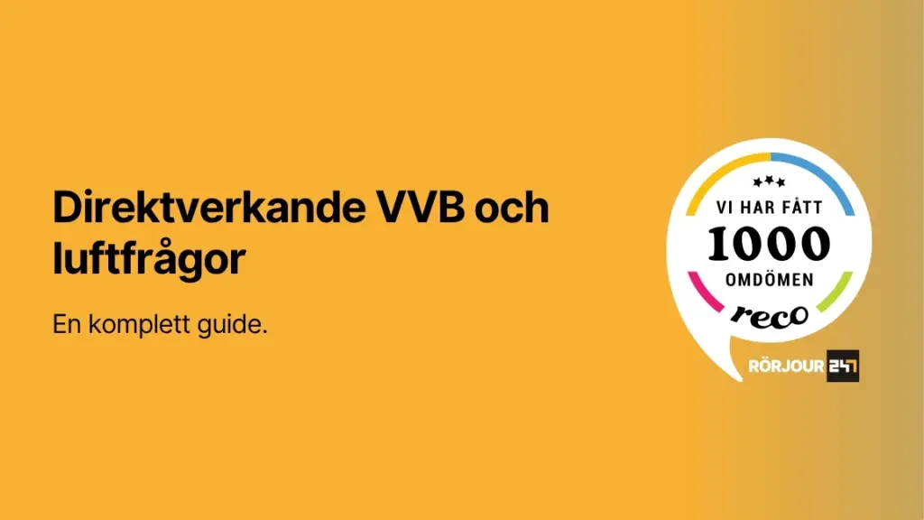 Direktverkande VVB och luftfragor