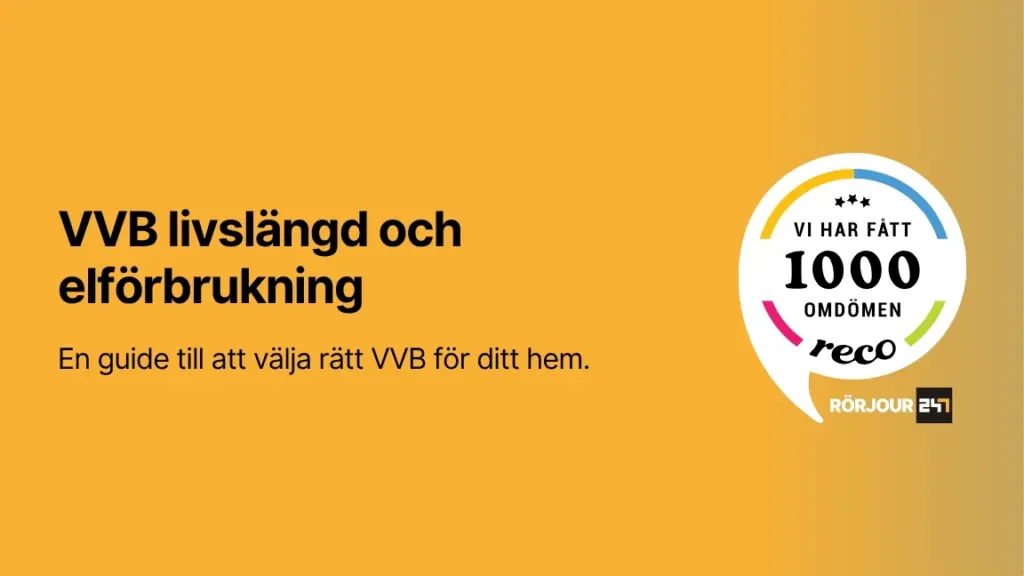 VVB livslangd och elforbrukning
