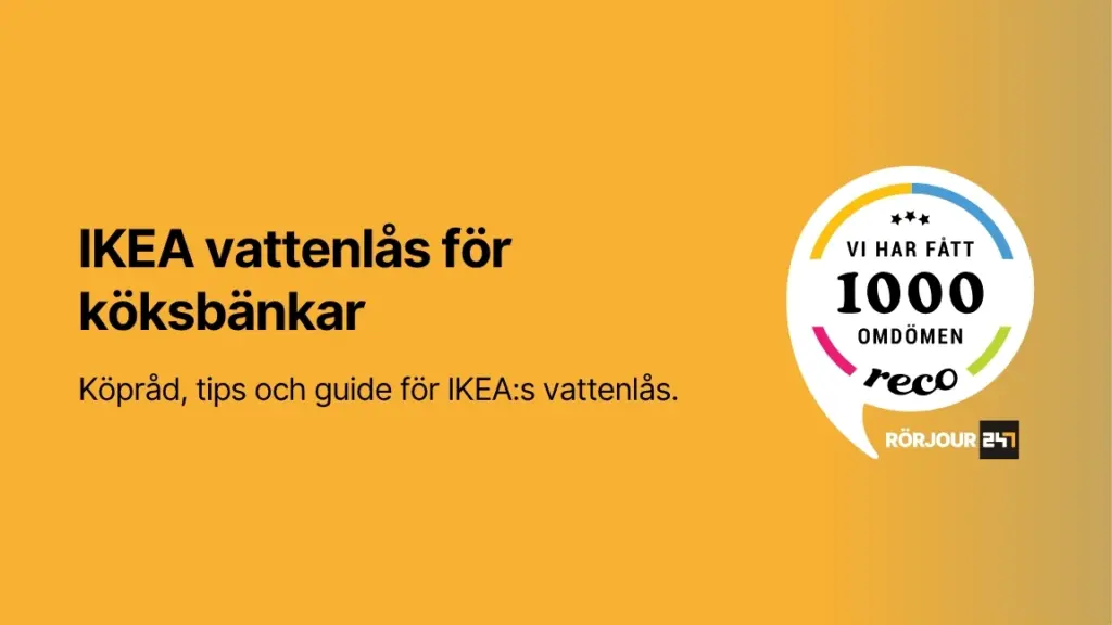 IKEA vattenlas for koksbankar