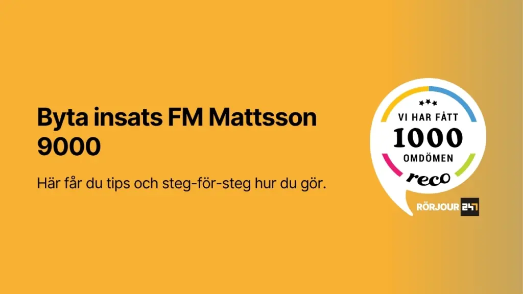 Byta instats FM Mattsson 9000