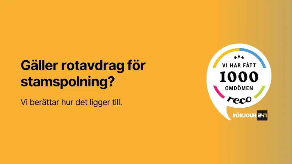 Galler rotavdrag for stamspolning