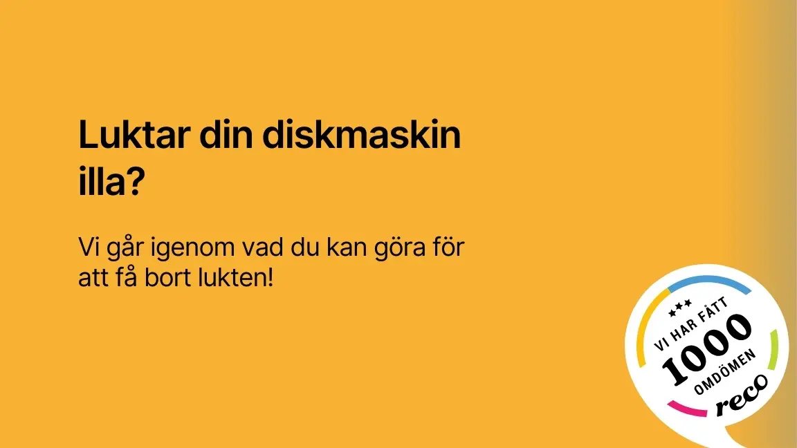 Luktar din diskmaskin illa