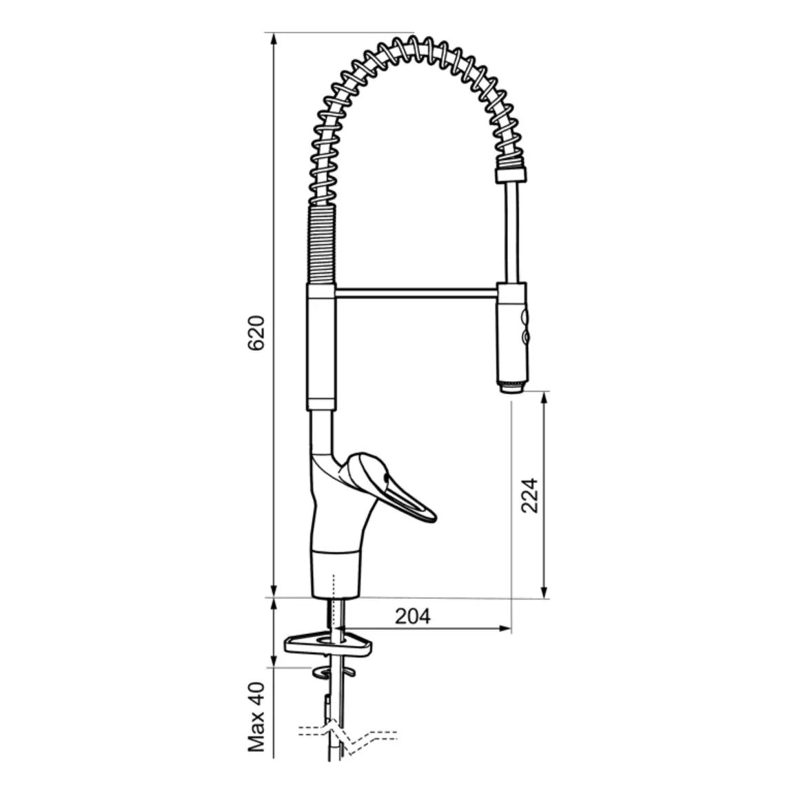 Koksblandare 9000 E Flexi2 produktbild 2