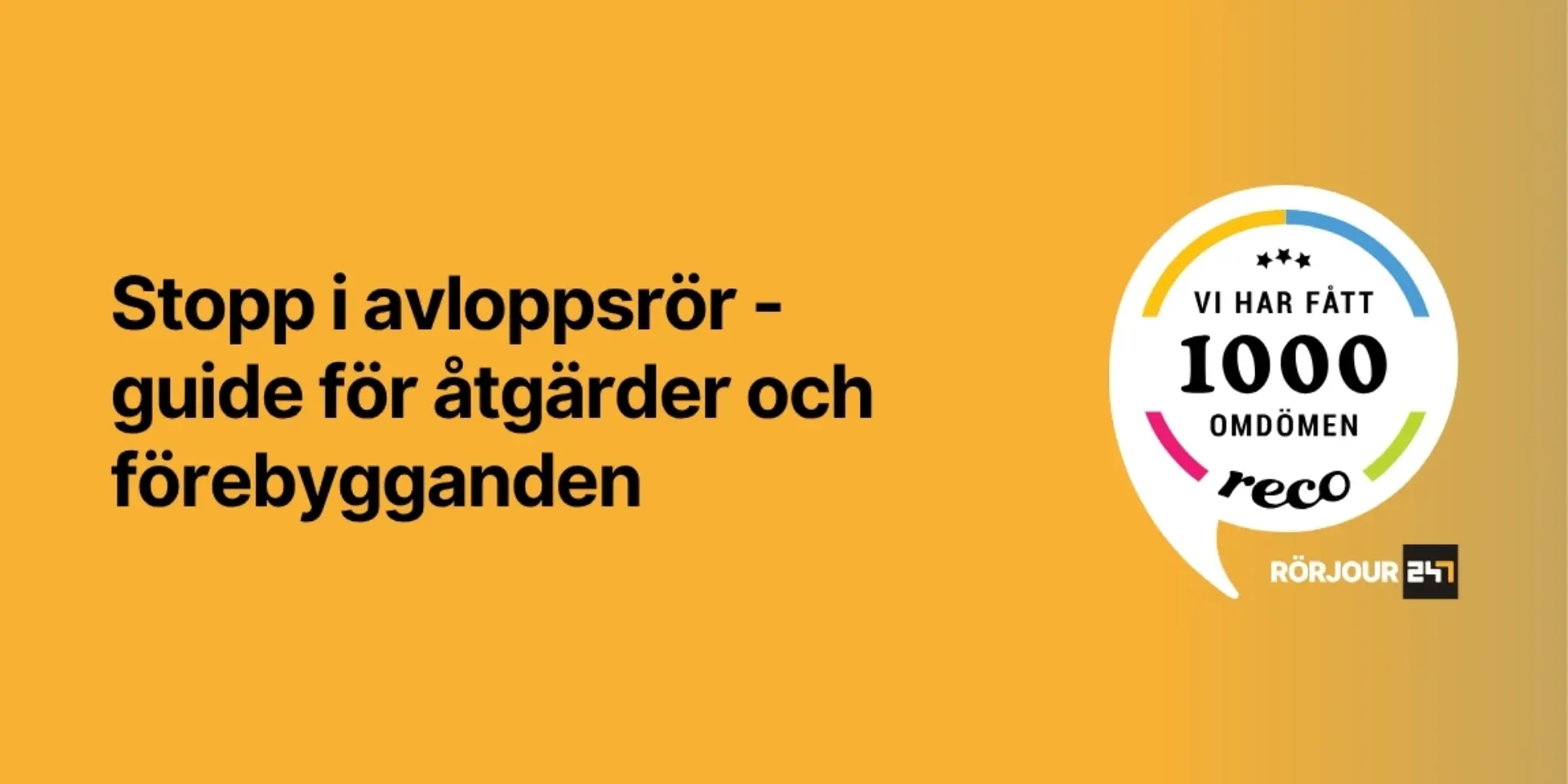 Stopp i avloppsror guide for atgarder och forebygganden