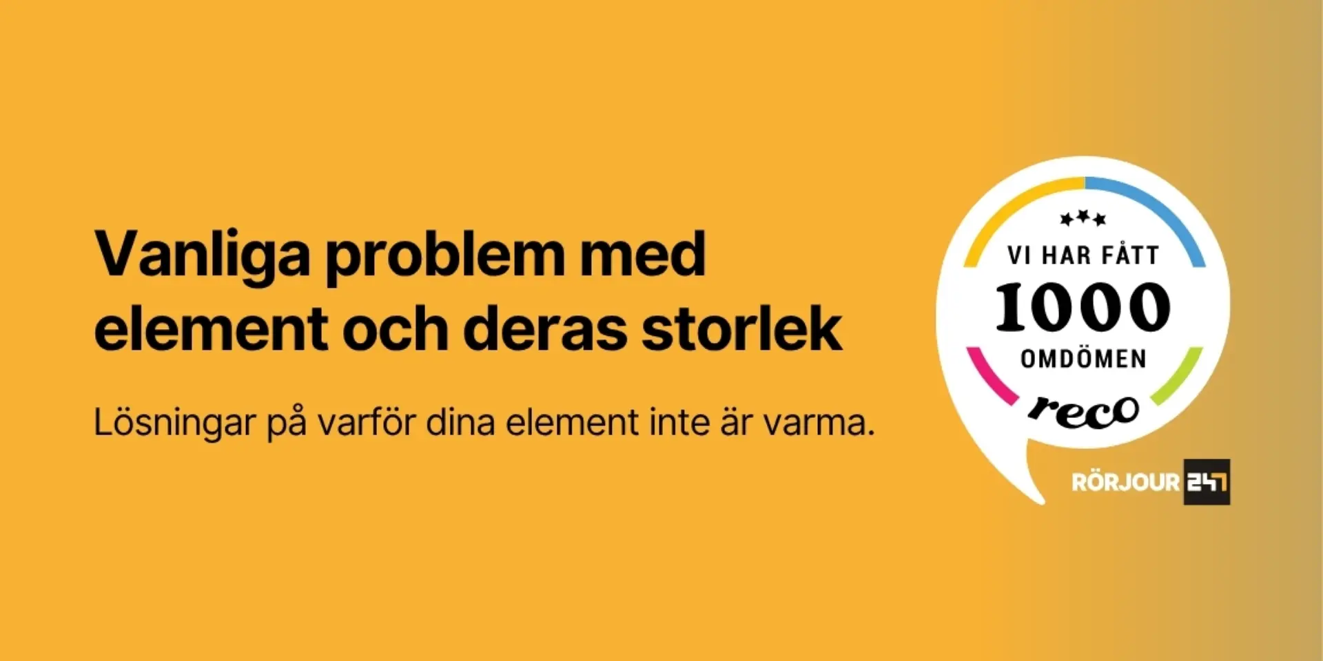 Vanliga problem med element och deras storlek