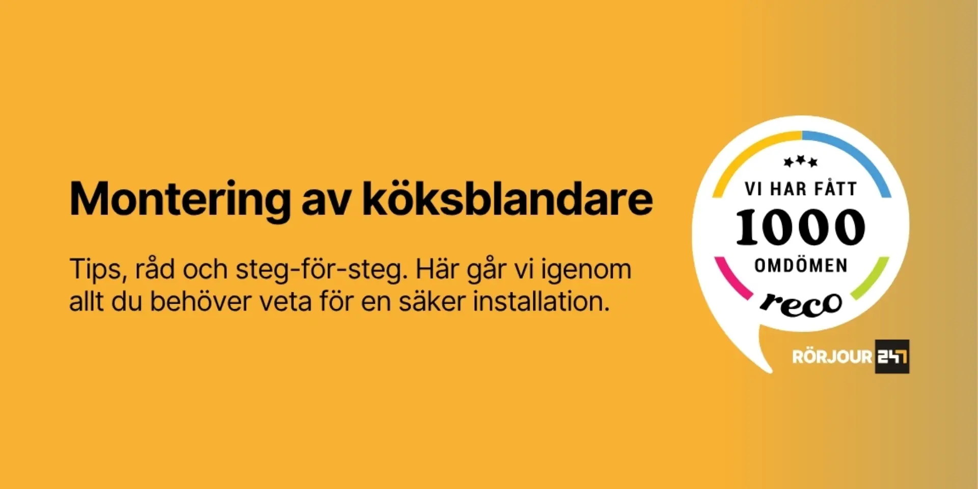 Montering av koksblandare