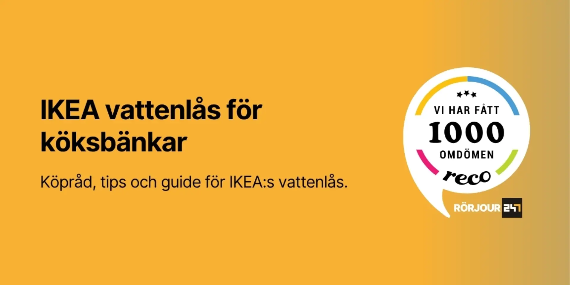 IKEA vattenlas for koksbankar