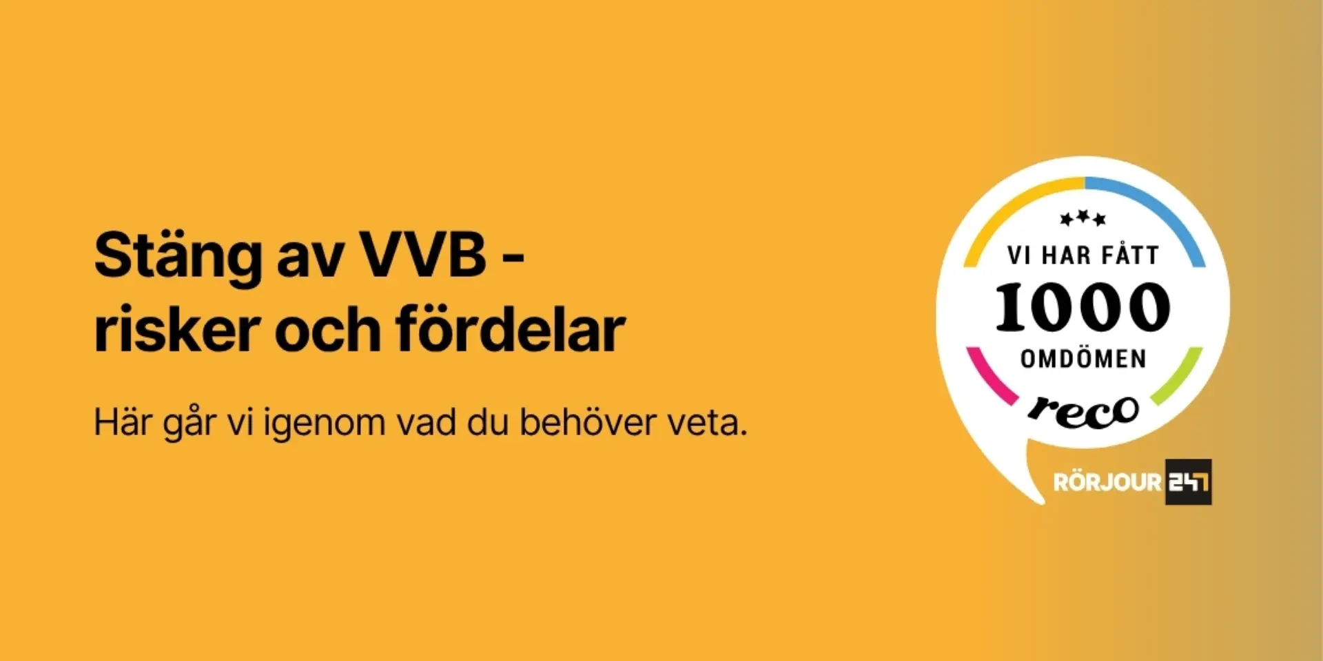 Stang av varmvattenberedare risker och fordelar